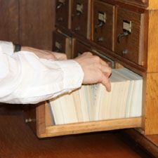 Bodleian Card Catalogue