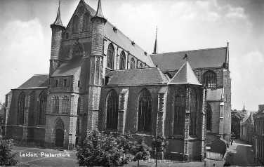 Leiden_Pieterskerk_postcard